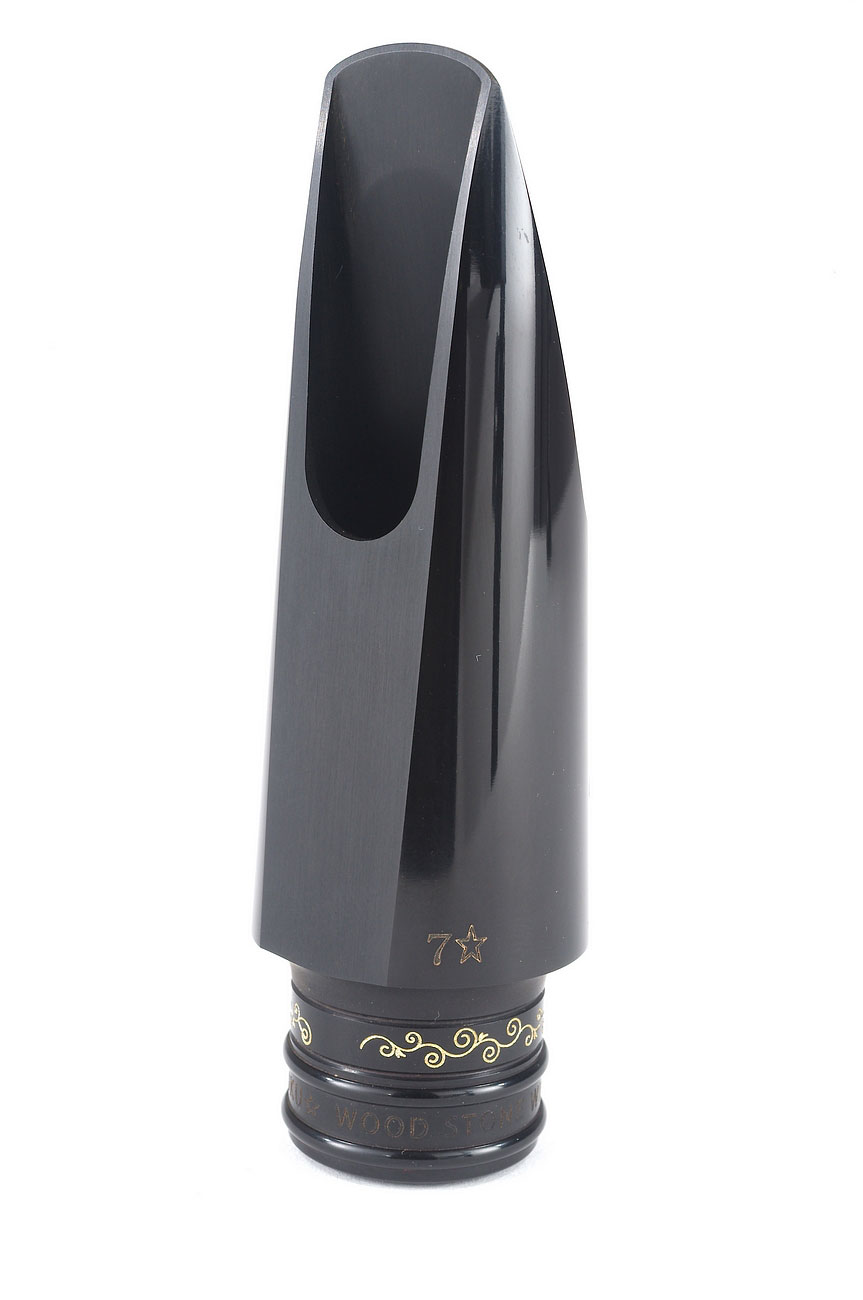 Wood Stone Traditional Jazz Ebonite Tenor Saxophone Mouthpiece