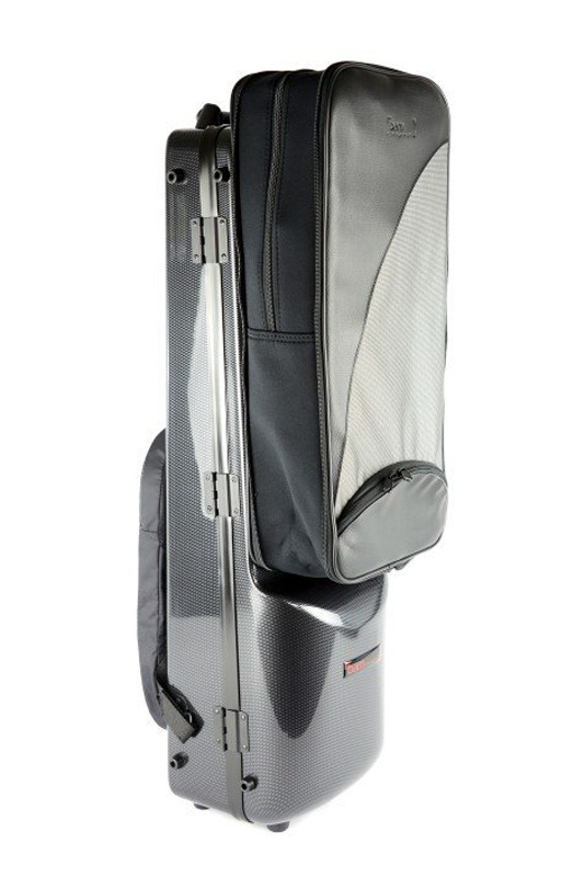 BAM Hightech Bass Case with Double Case Black Carbon