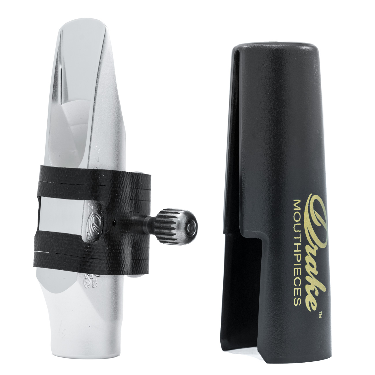 Drake David Sanborn Alto Metal Silver Alto Saxophone Mouthpiece