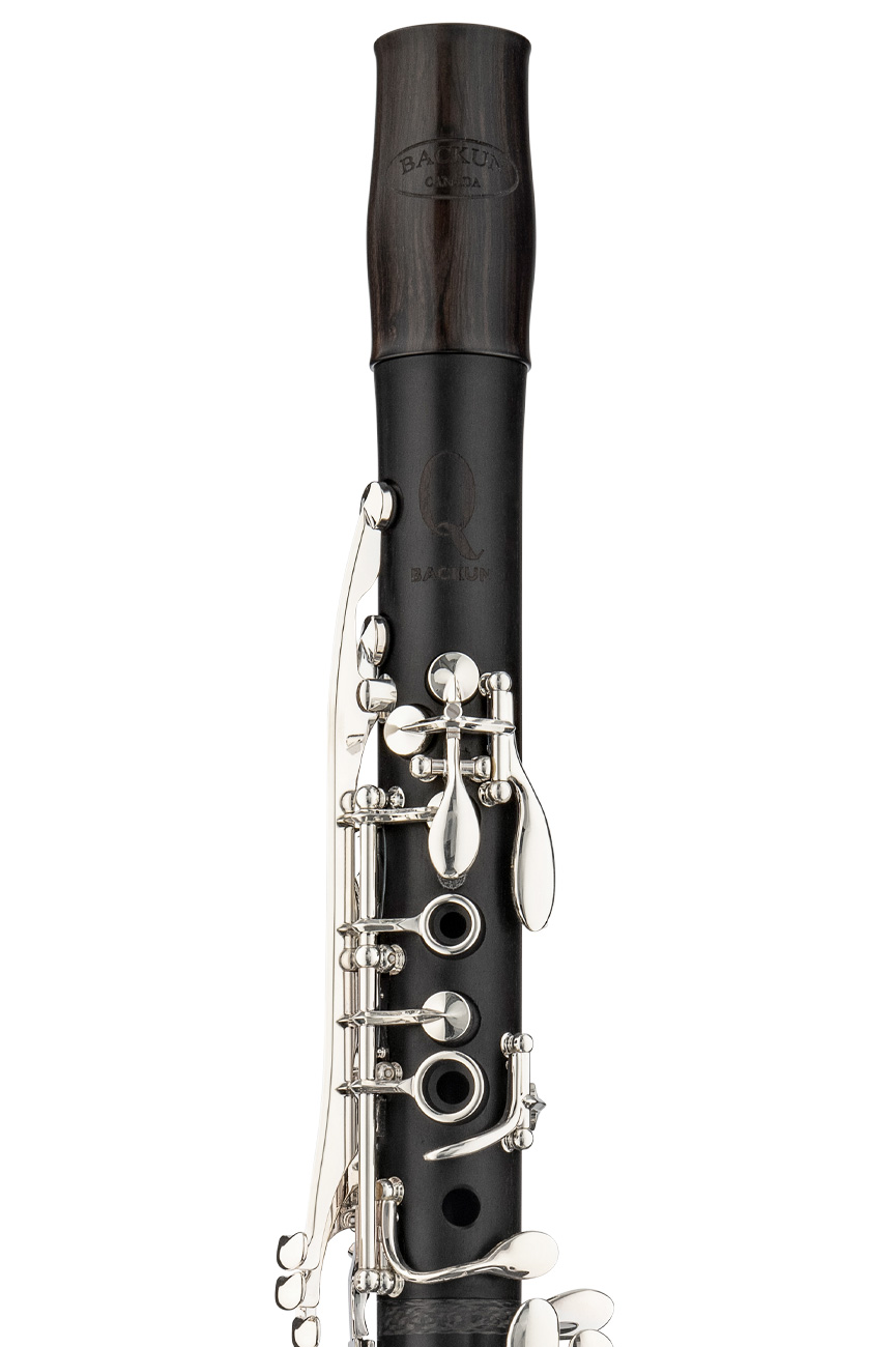 Backun Q2 Series Grenadilla with Silver Plated Keys Bb