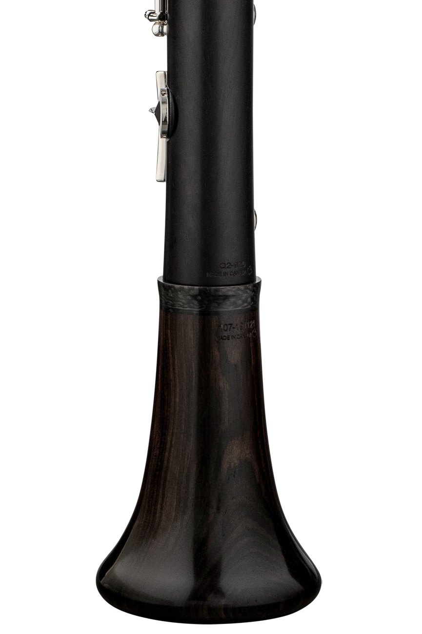 Backun Q2 Series Grenadilla with Silver Plated Keys Bb