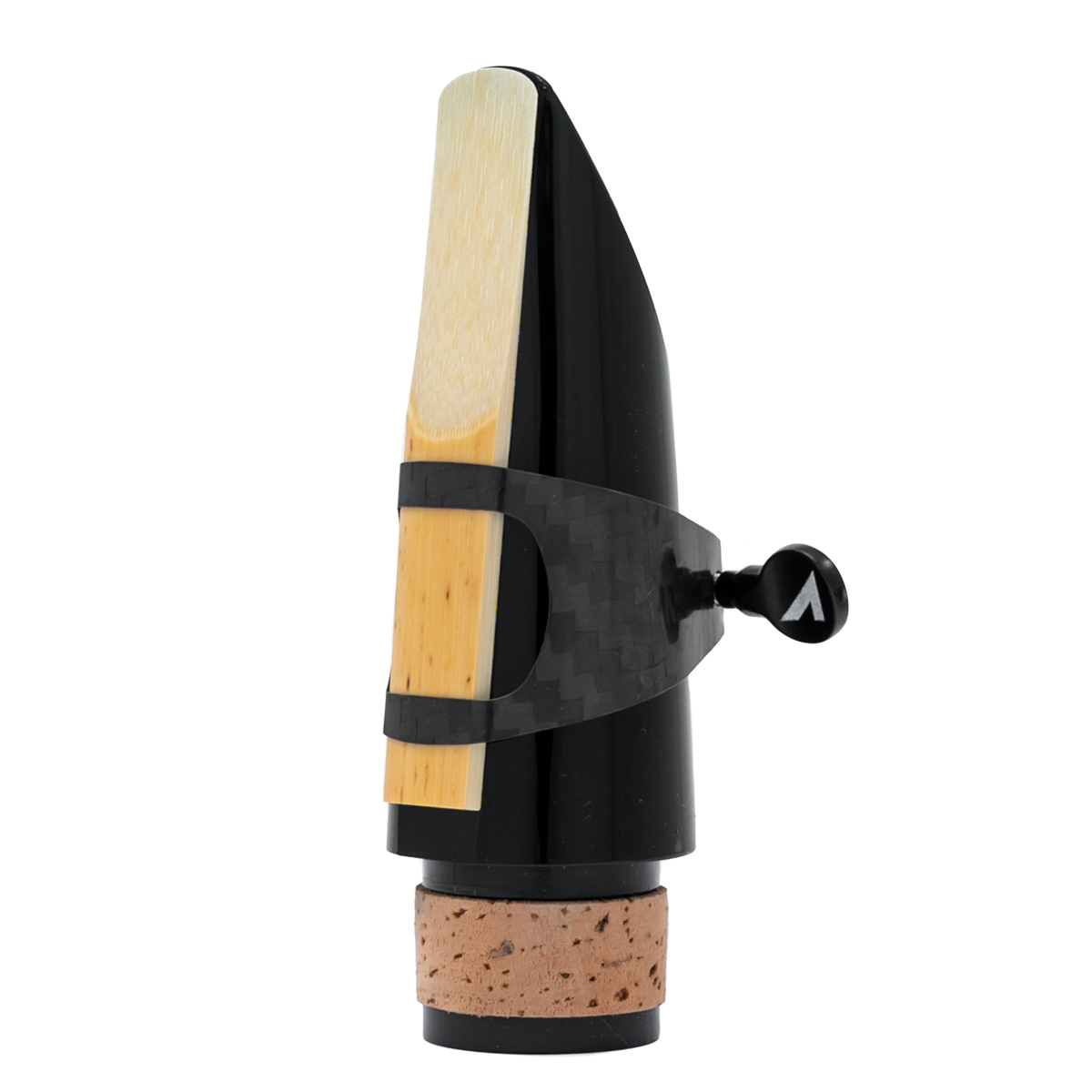 Vandoren Carbon Bb Ligature and Cap Black Hardware LC81BLP