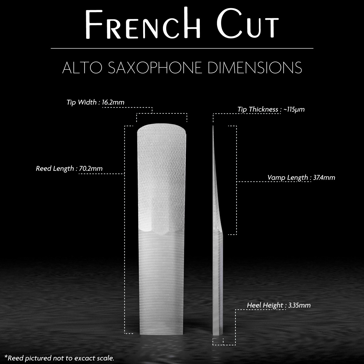Legere Alto Saxophone French Cut Reed