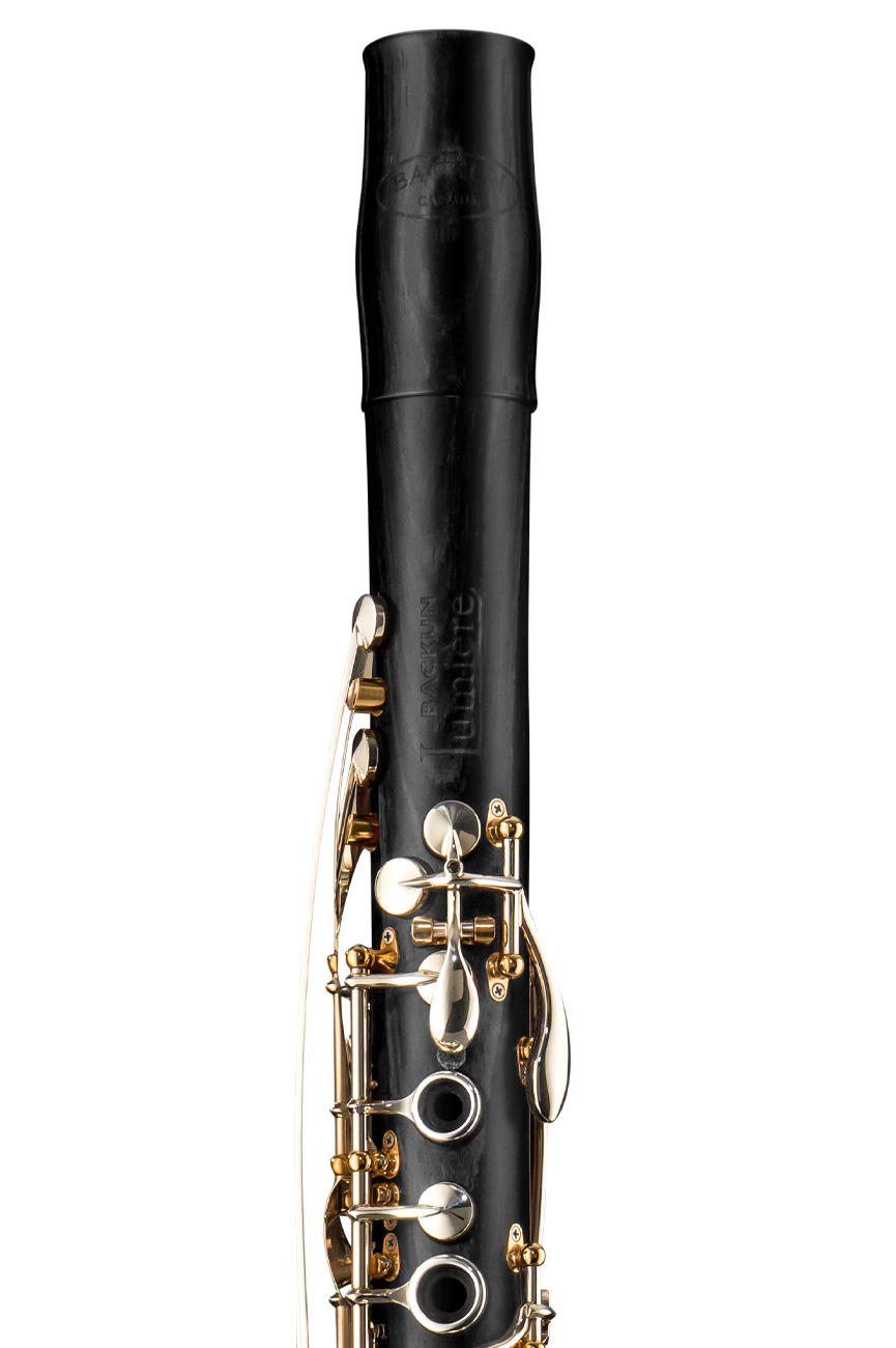 Backun Lumière Grenadilla Gold Posts and Silver Keys Basset A