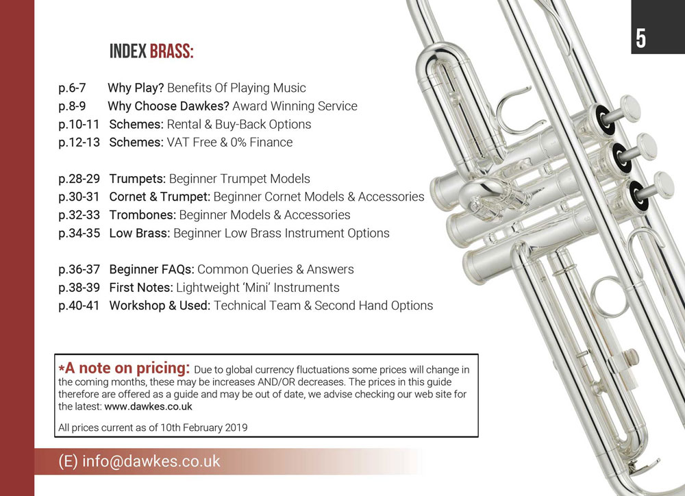 Woodwind & Brass Beginners Guide 2019