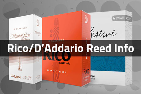 Rico Clarinet Reed Information