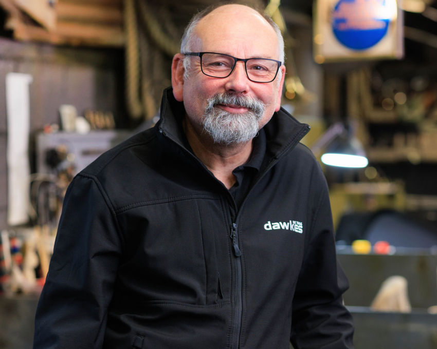 Ivan in the workshop