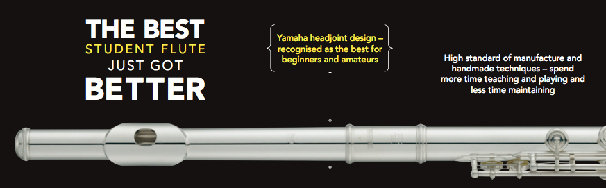 Yamaha YFL-212 New Model