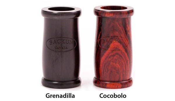Grenadilla and Cocobolo Clarinet Barrels