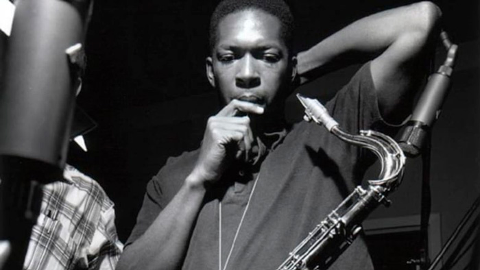 Jazz Legend John Coltrane who played Saxophhone