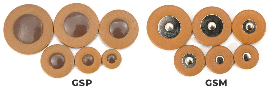 Standard Saxophone Pads with Metal and Plastic Resontaors